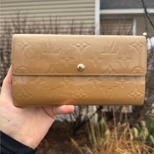 Louis Vuitton Beige Monogram Wallet